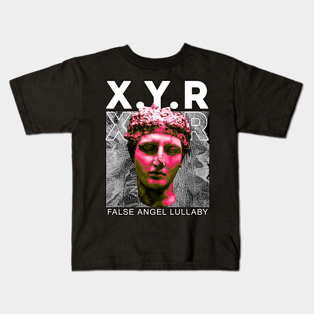 XYR False Angel Lullaby Kids T-Shirt by PulpCover